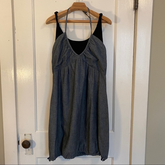 🔥 HOST PICK! 🔥 Denim Maternity Tank Dress Large - Picture 5 of 8